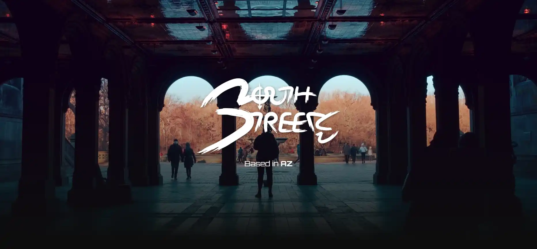 South Streets Photography website landing page.